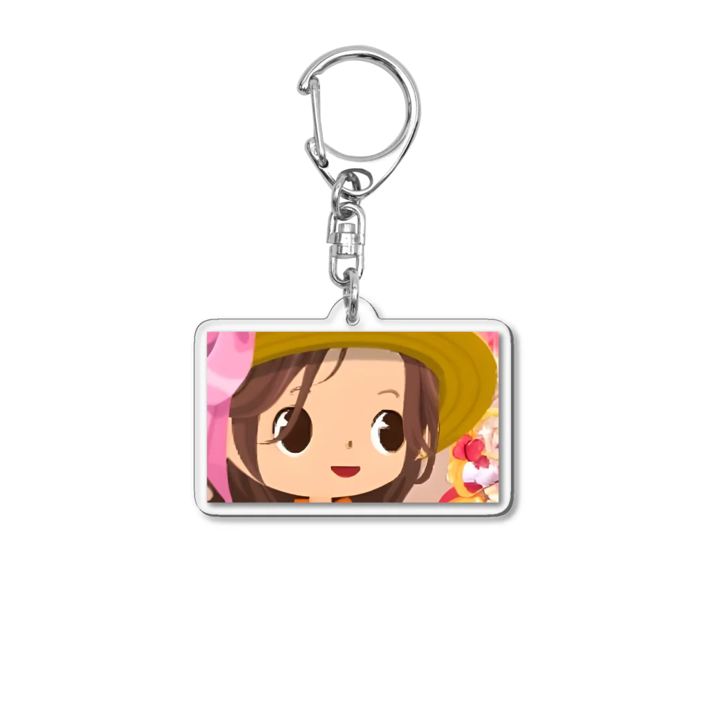 銀さんの銀さんです Acrylic Key Chain