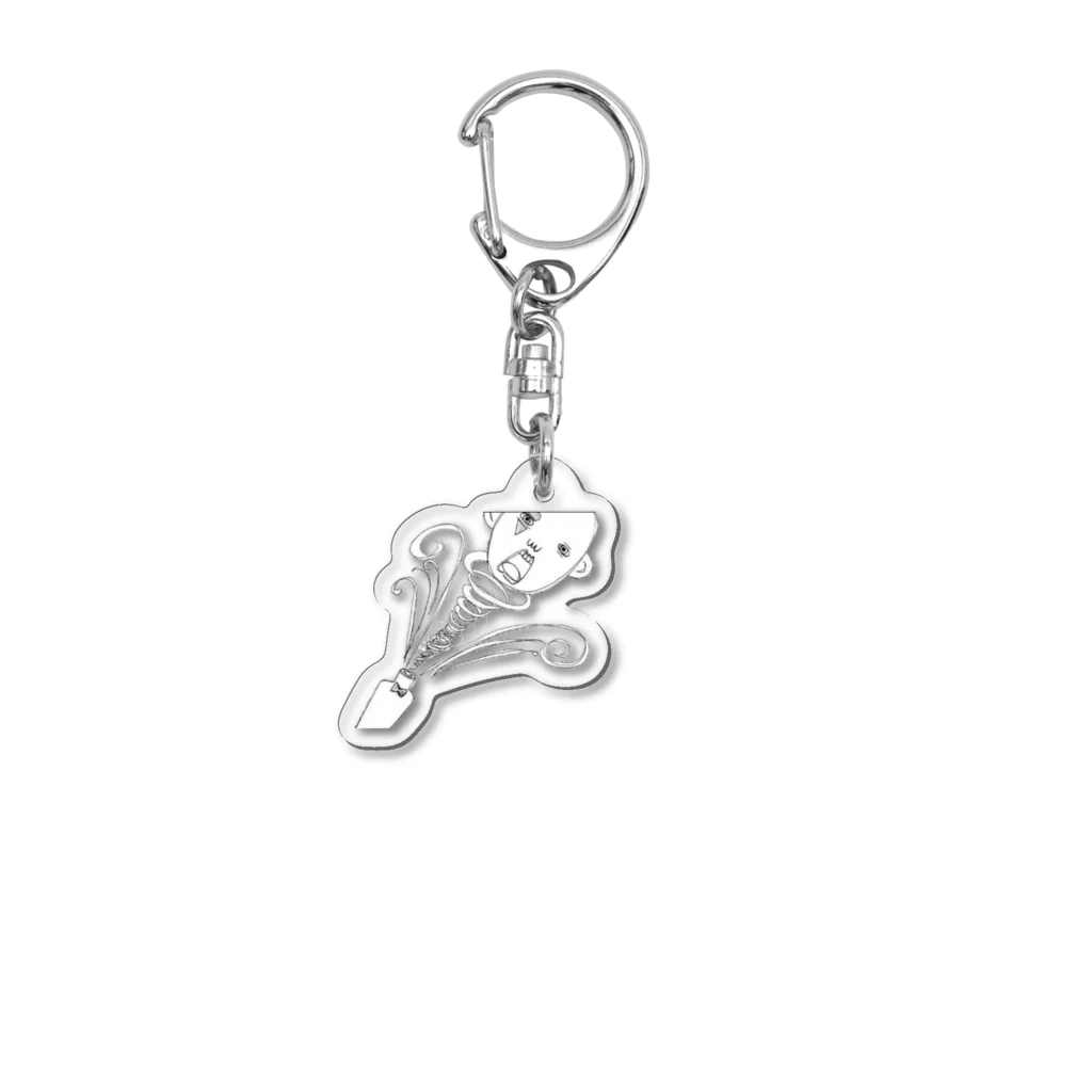 こじむら屋さん。の吃驚くん Acrylic Key Chain