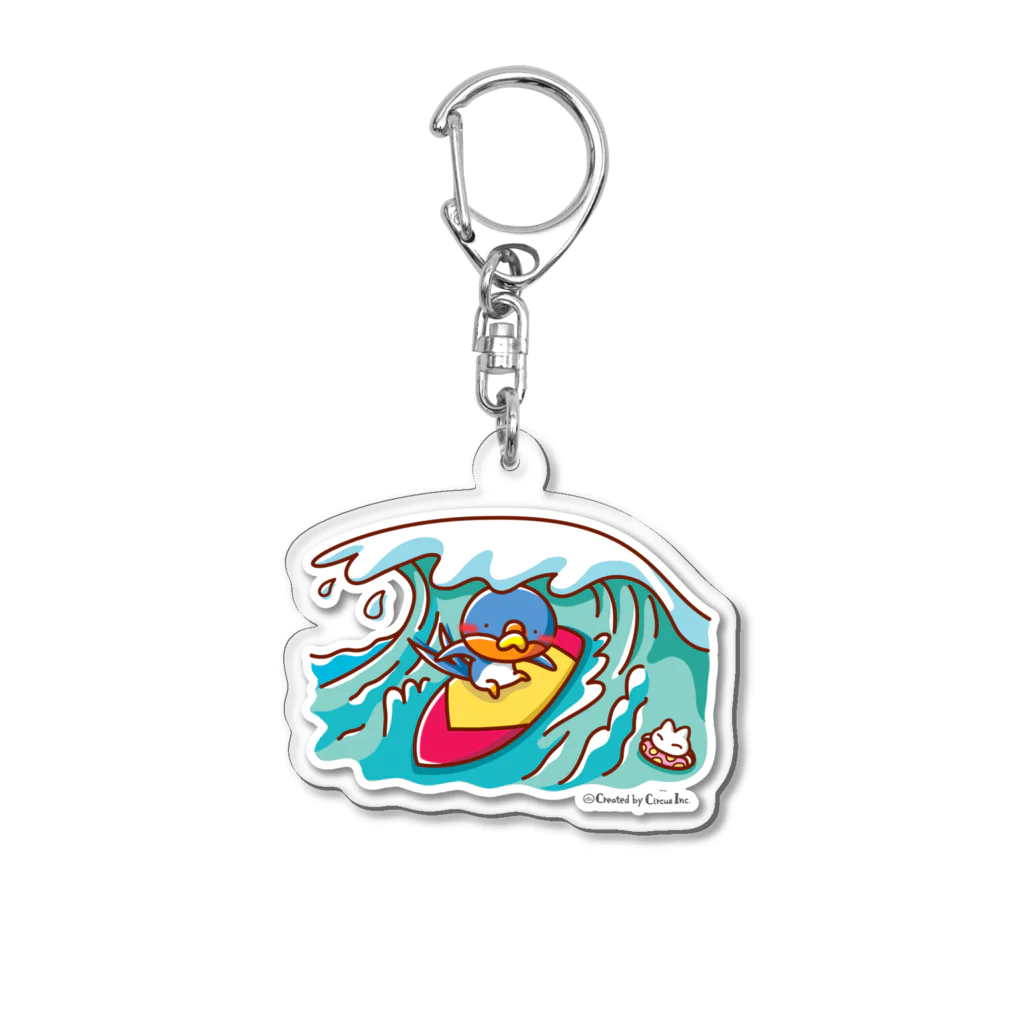 TSUBAME WORKSのbigwave Acrylic Key Chain