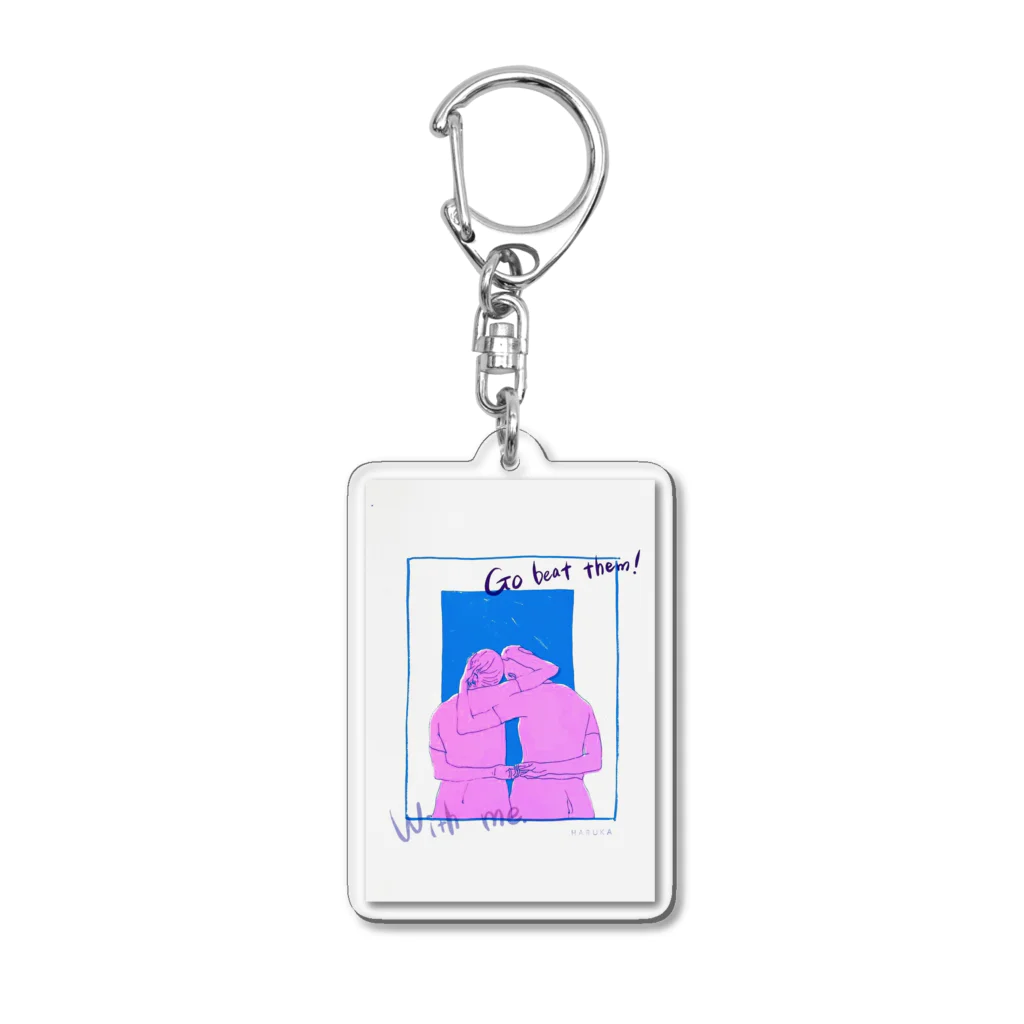 yucryのwith me Acrylic Key Chain