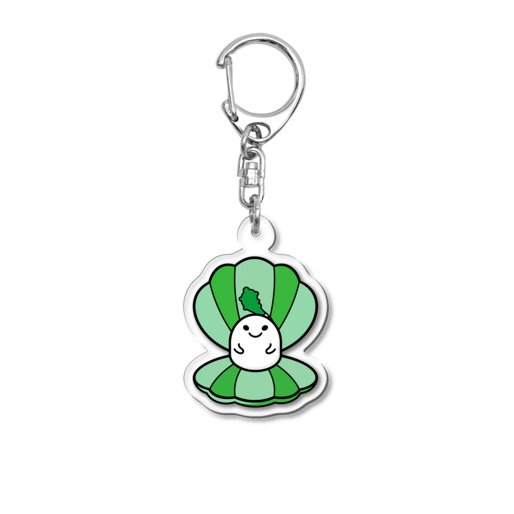 苦瓜侍【Mini4WD Labo★☆】の苦瓜貝 Acrylic Key Chain