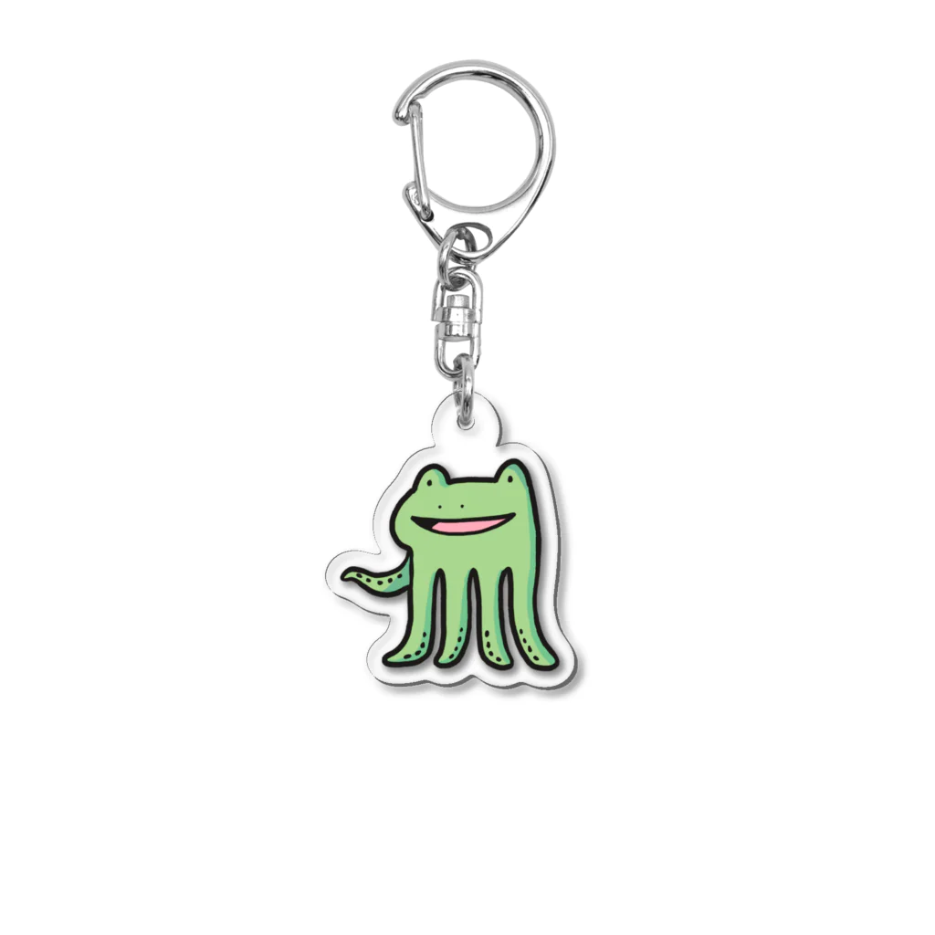 あこつのたこがえる Acrylic Key Chain