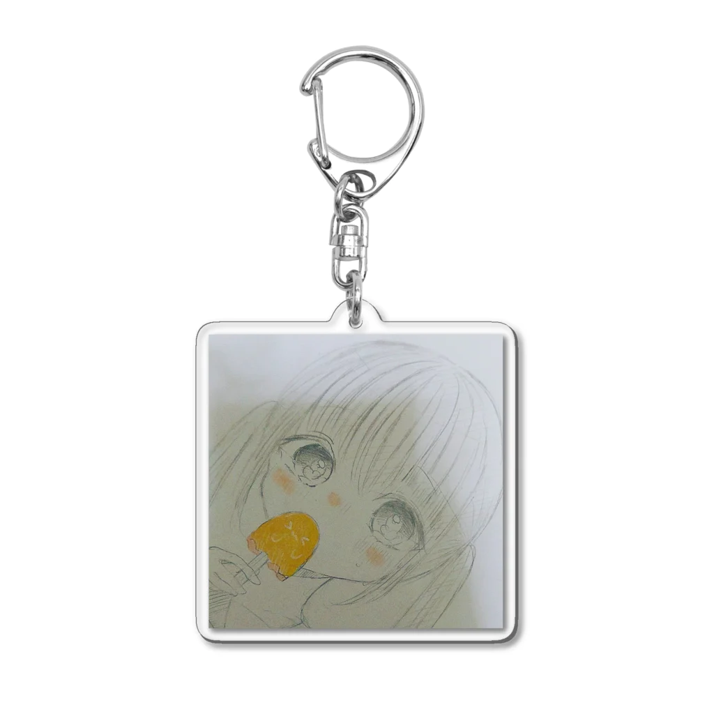 おっとっとの夏 Acrylic Key Chain