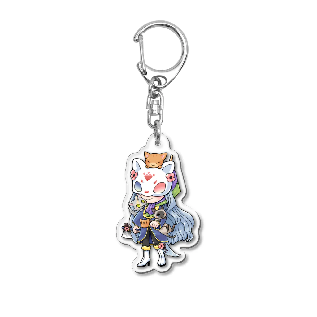 めるに SHOPのめるに&にゃんこ⁻ハントレス⁻ Acrylic Key Chain