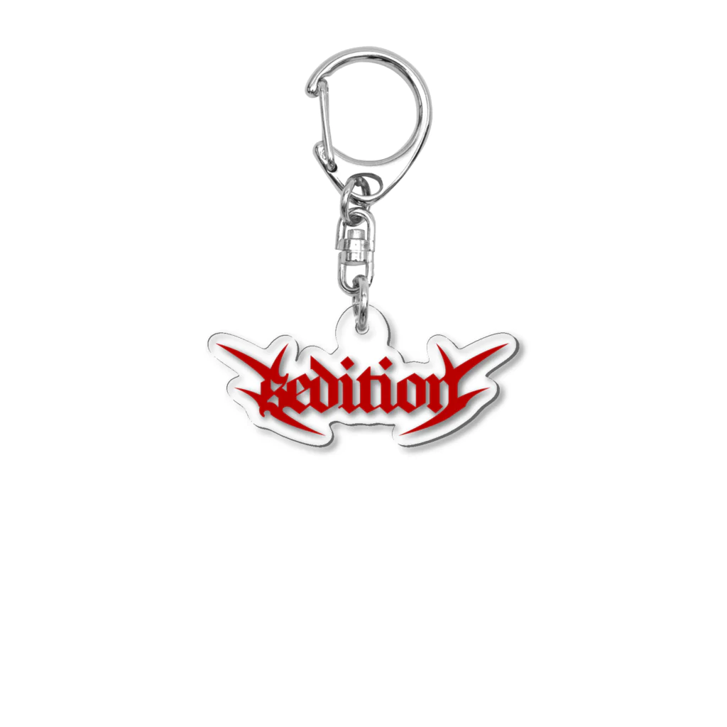 YuukingStoreのSEDITION (red) アクリルキーホルダー