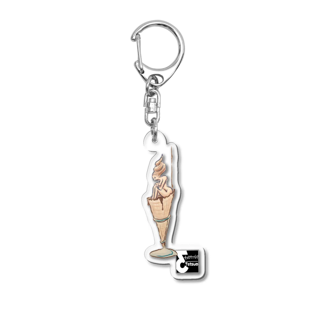 tetti69_official SHOPの儚き乙女 Acrylic Key Chain