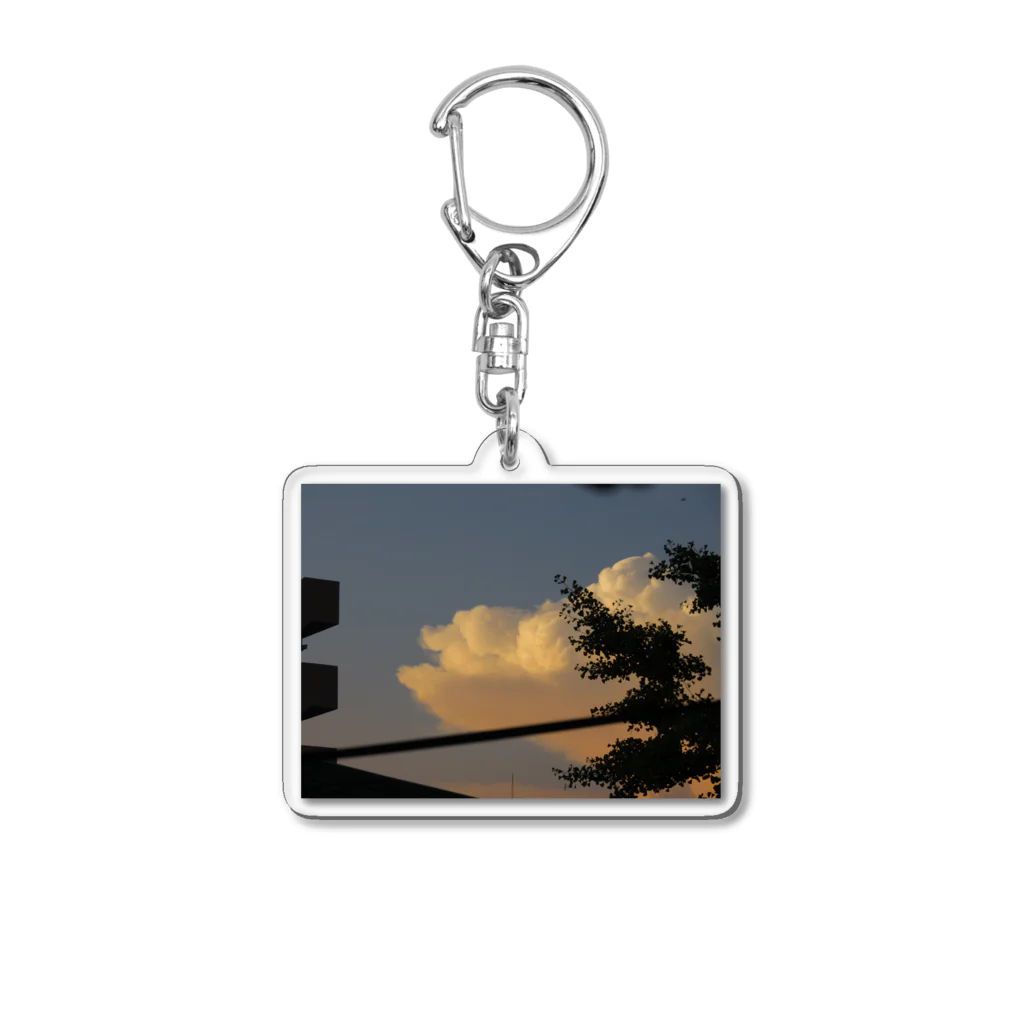 停滞前線のBeautiful 雲 Acrylic Key Chain