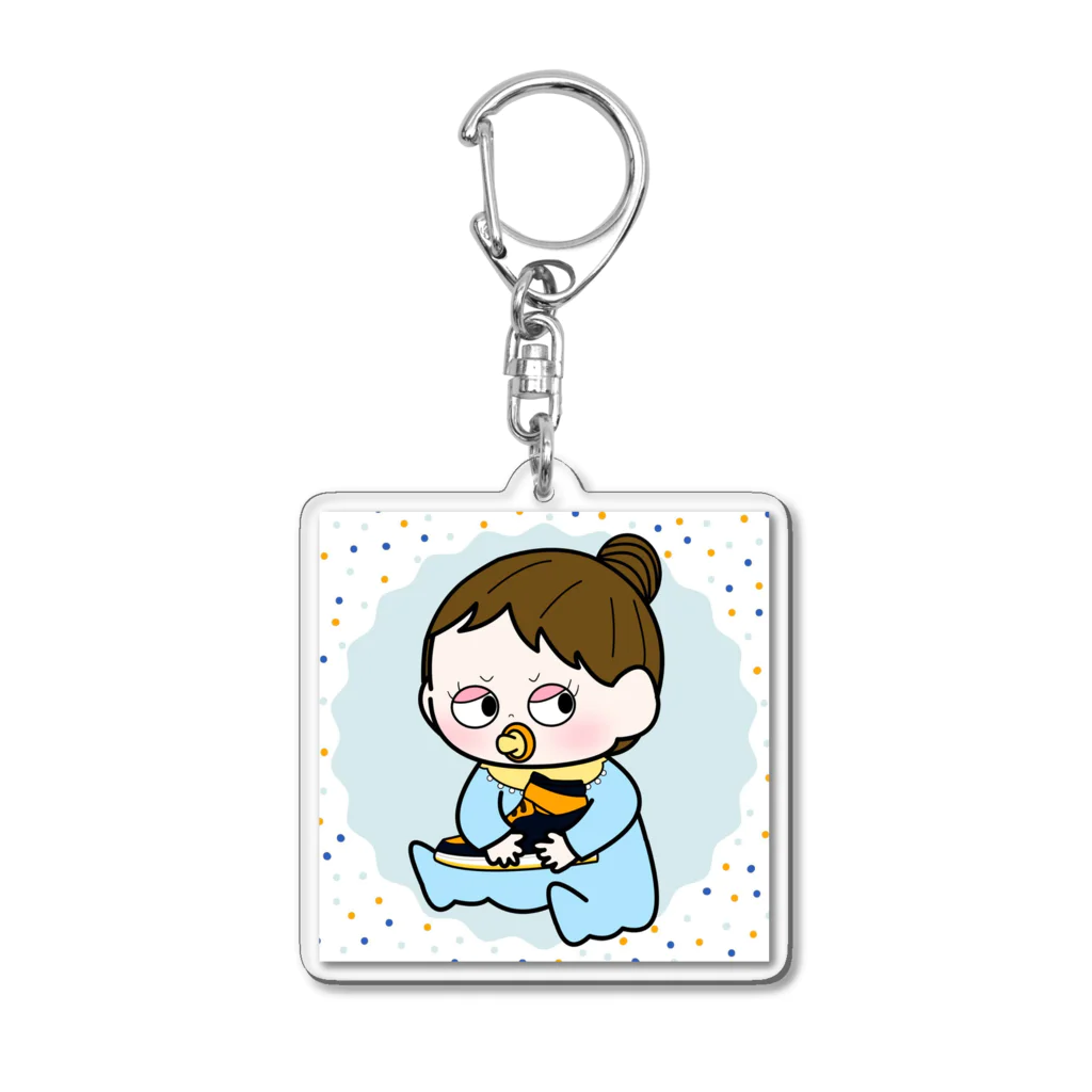 SNEAKER GIRLのSNEAKER baby Acrylic Key Chain