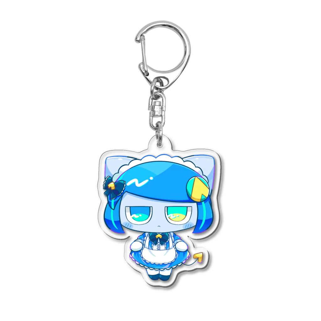 ぺぽよのメイドぽよろいど（鬱） Acrylic Key Chain