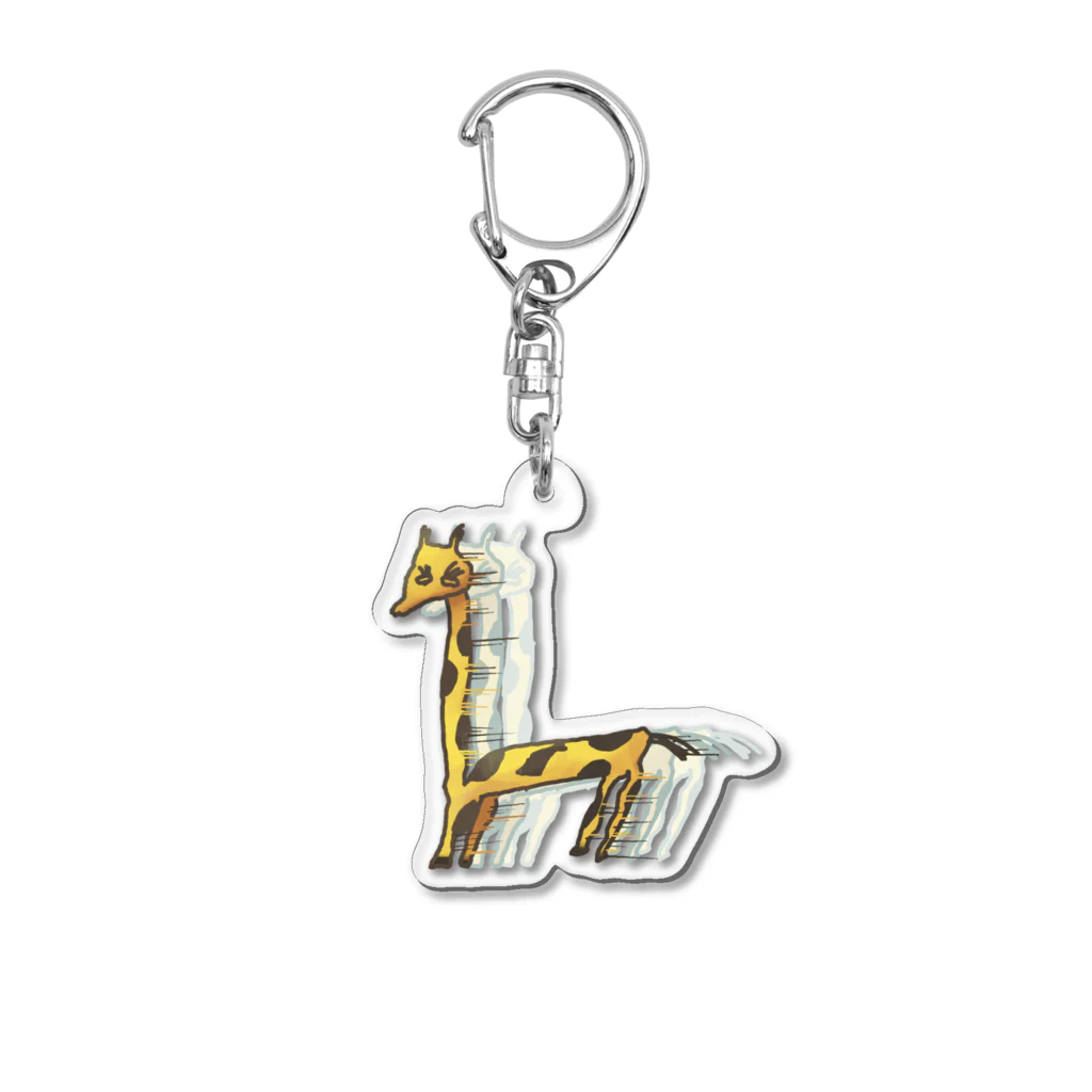 ひこ界ちゃんねるの「急ブレーキ」アクリルキーホルダー Acrylic Key Chain