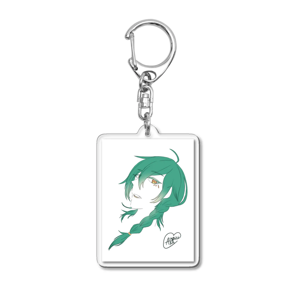 朝霧ぽっぽの朝霧ぽっぽくんグッズ Acrylic Key Chain