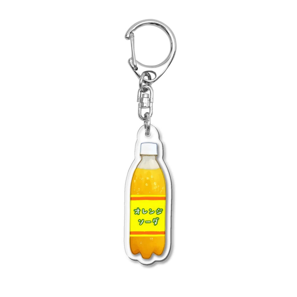 脂身通信Ｚのオレンジソーダ_220707 Acrylic Key Chain