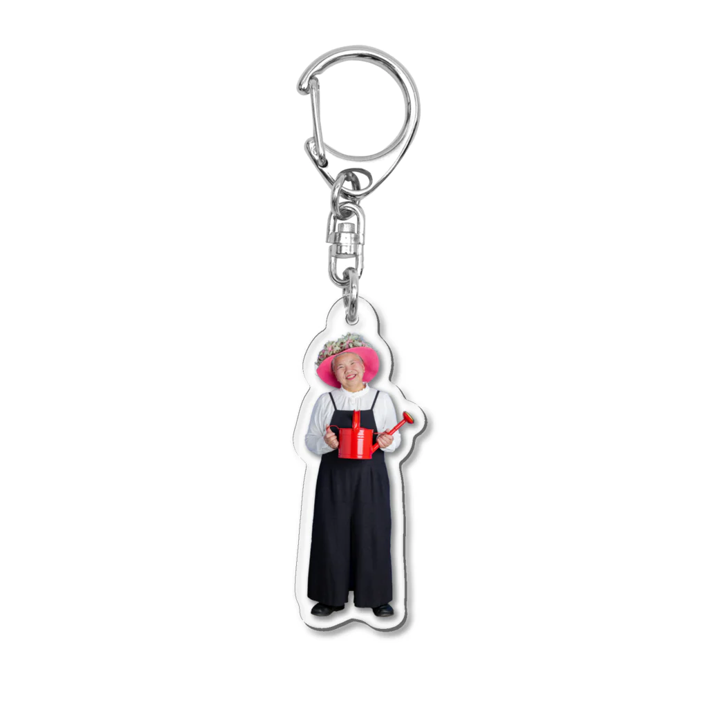 オゼジュン先生公式グッズショップのオゼジュン先生お水あげましょ№2赤ジョウロ Acrylic Key Chain