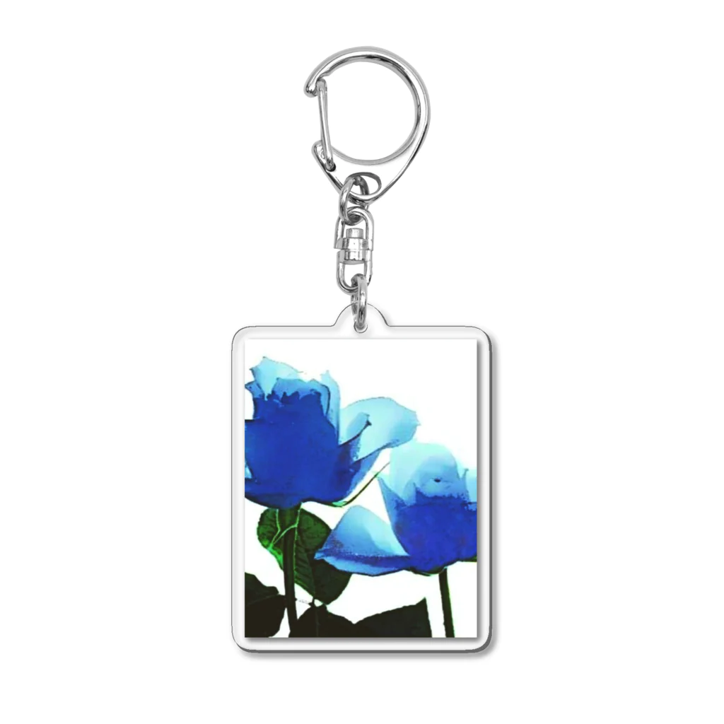 Anna’s galleryのBlue Rose アクリルキーホルダー