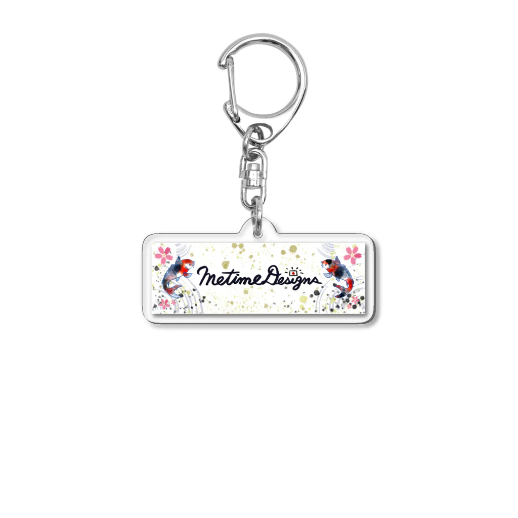 Metime Designs ☆ みぃたいむデザインのみぃたいむ☆ロゴグッズ Acrylic Key Chain