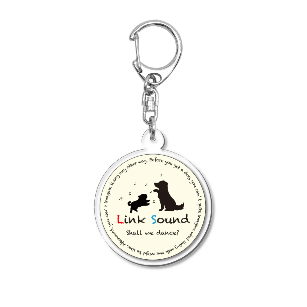 Bordercollie StreetのLS-N1-1 Acrylic Key Chain