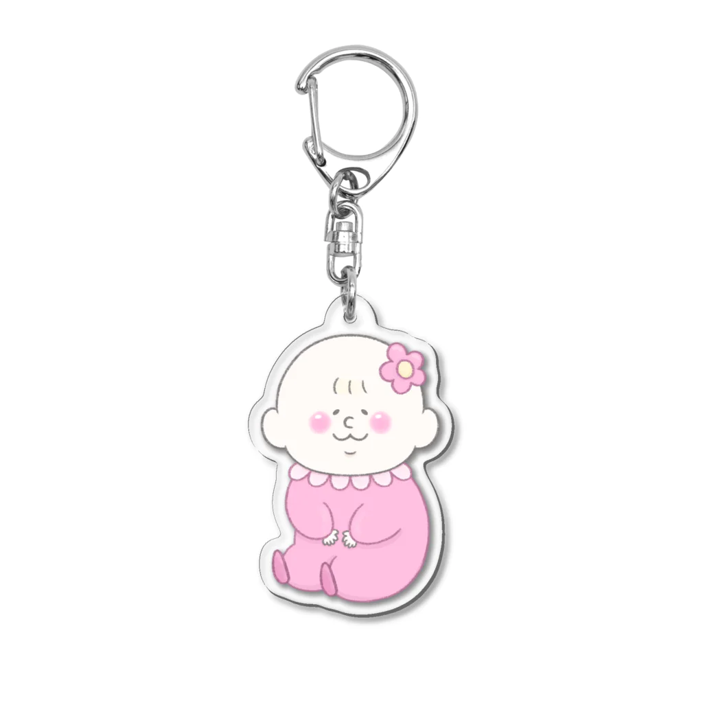 BARUのお店🌷のりんちゃん Acrylic Key Chain