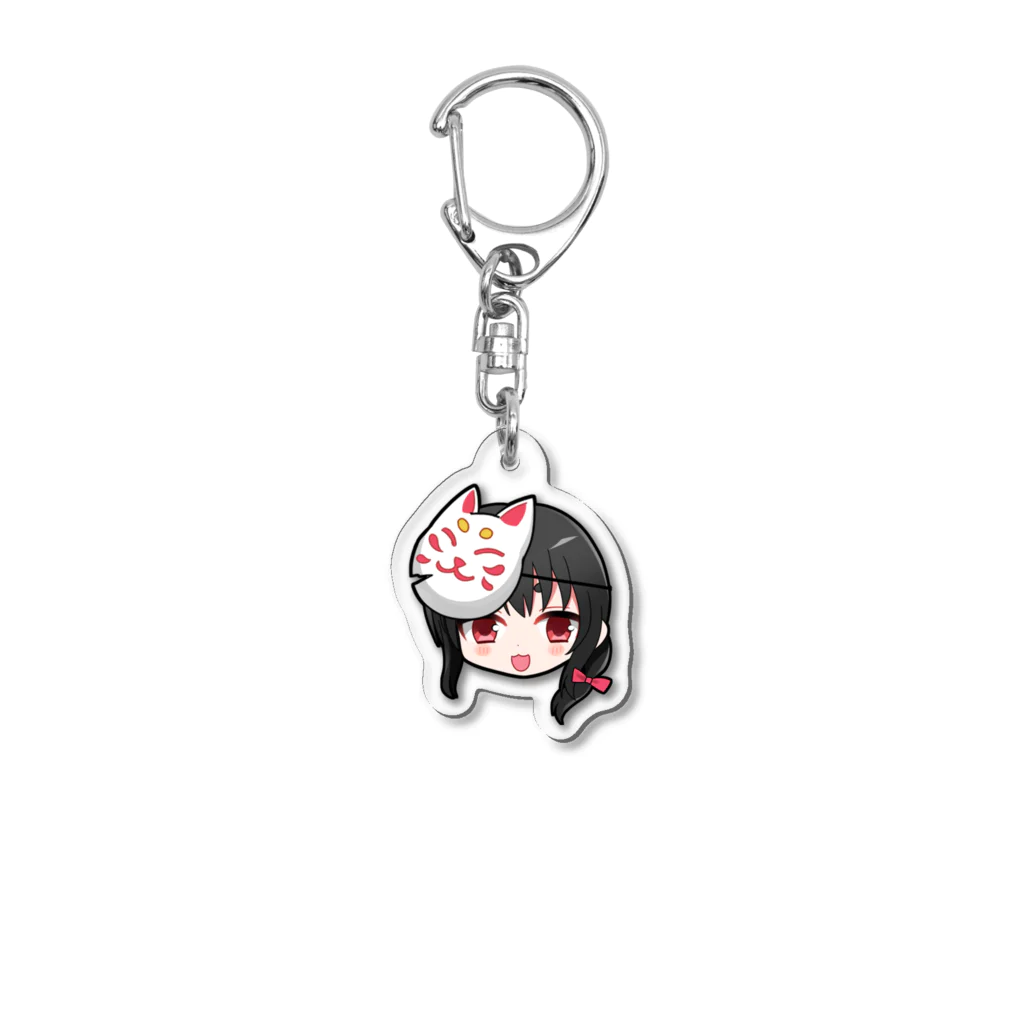 ゆっくりダークフォックスのゆっくりダークフォックス Acrylic Key Chain