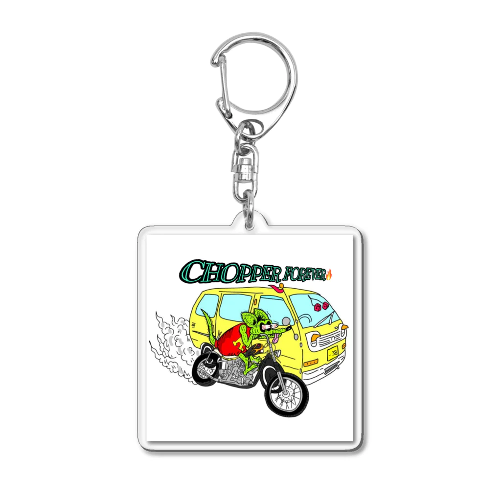 chopperrrのRAD CHOPPER Acrylic Key Chain