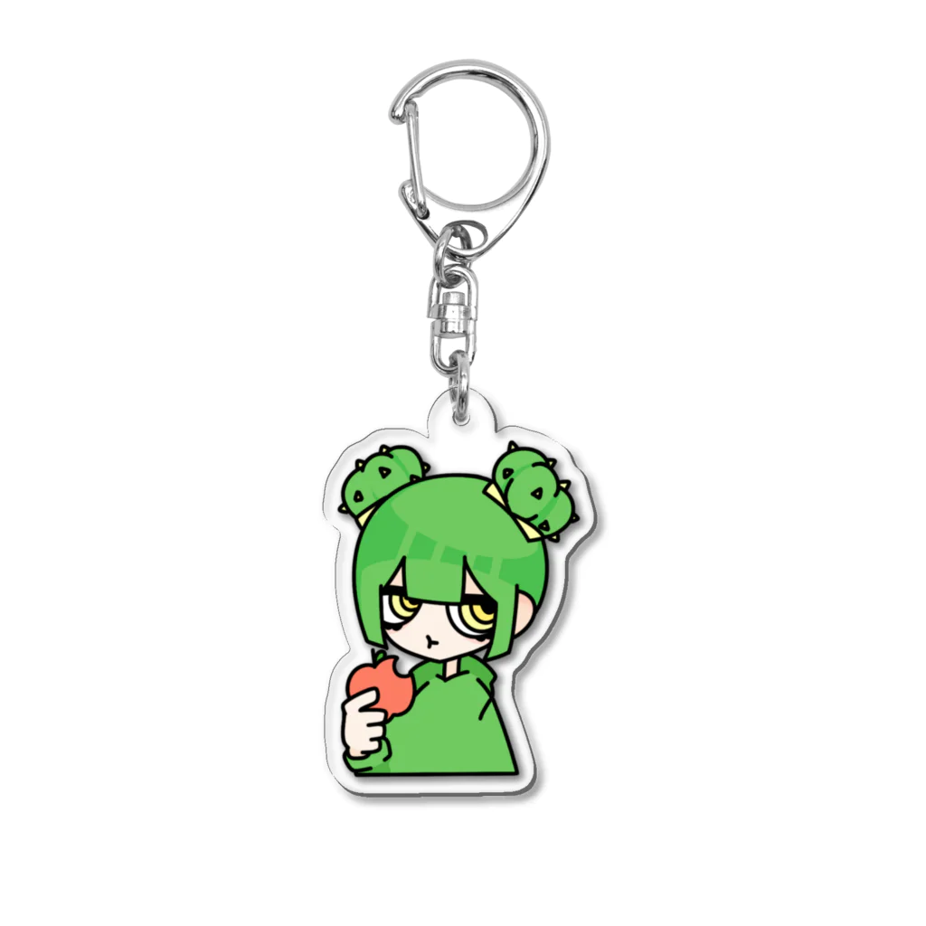 ぎうにう屋さんのさぼちゃん Acrylic Key Chain