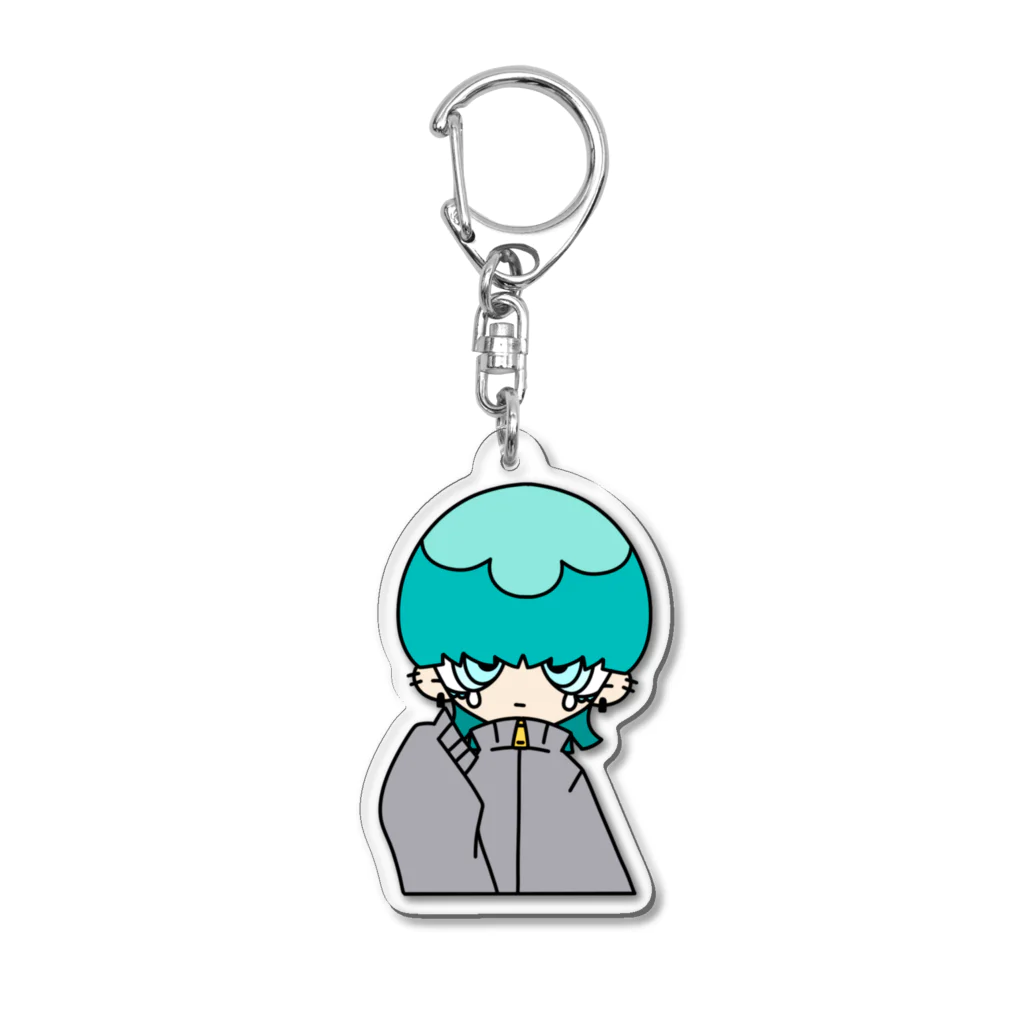 ぎうにう屋さんのくらげくん Acrylic Key Chain