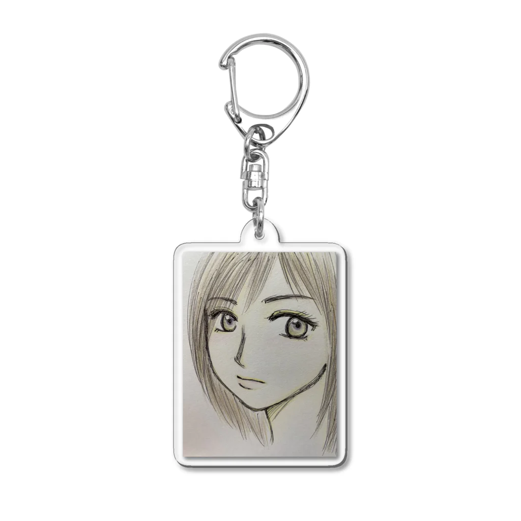 うさみみツインズᕱ⑅ᕱ .｡ഒの未完成なワタシ Acrylic Key Chain