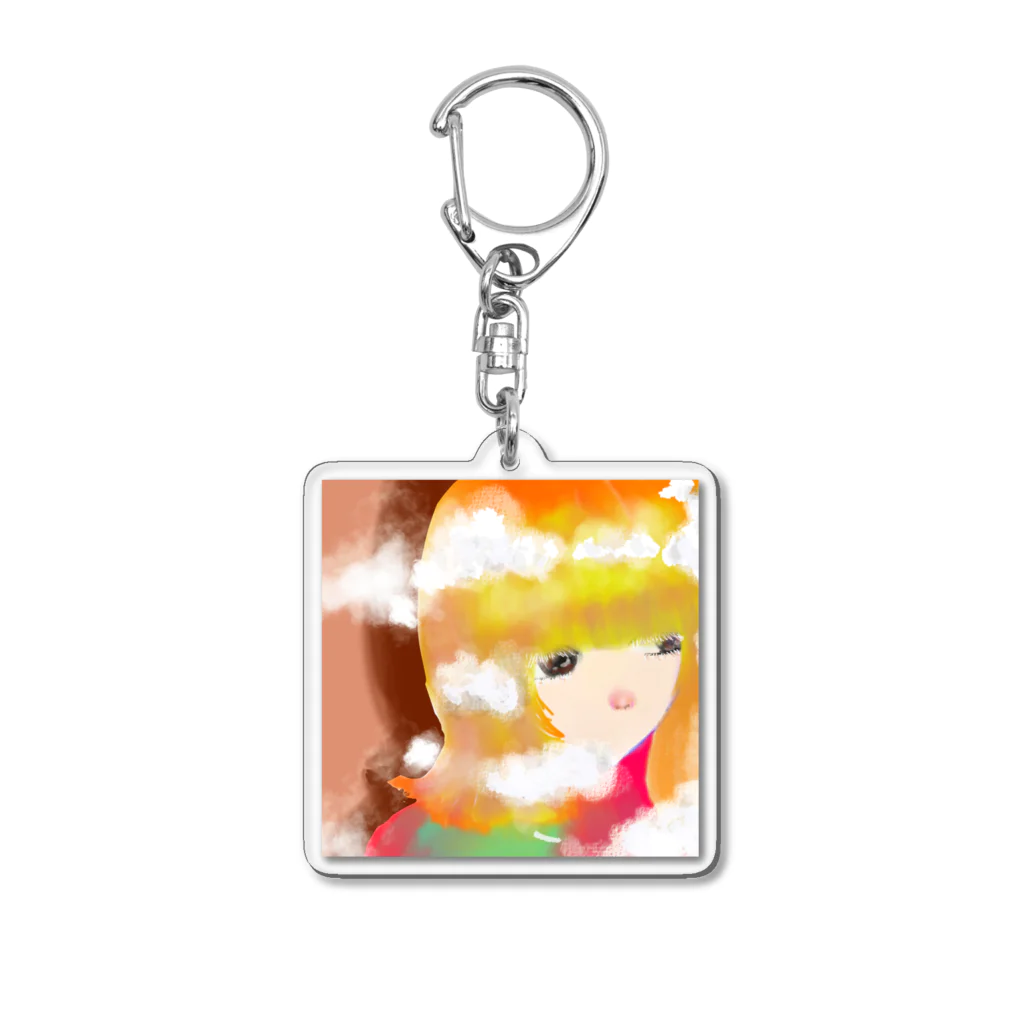 ハコの雲 Acrylic Key Chain