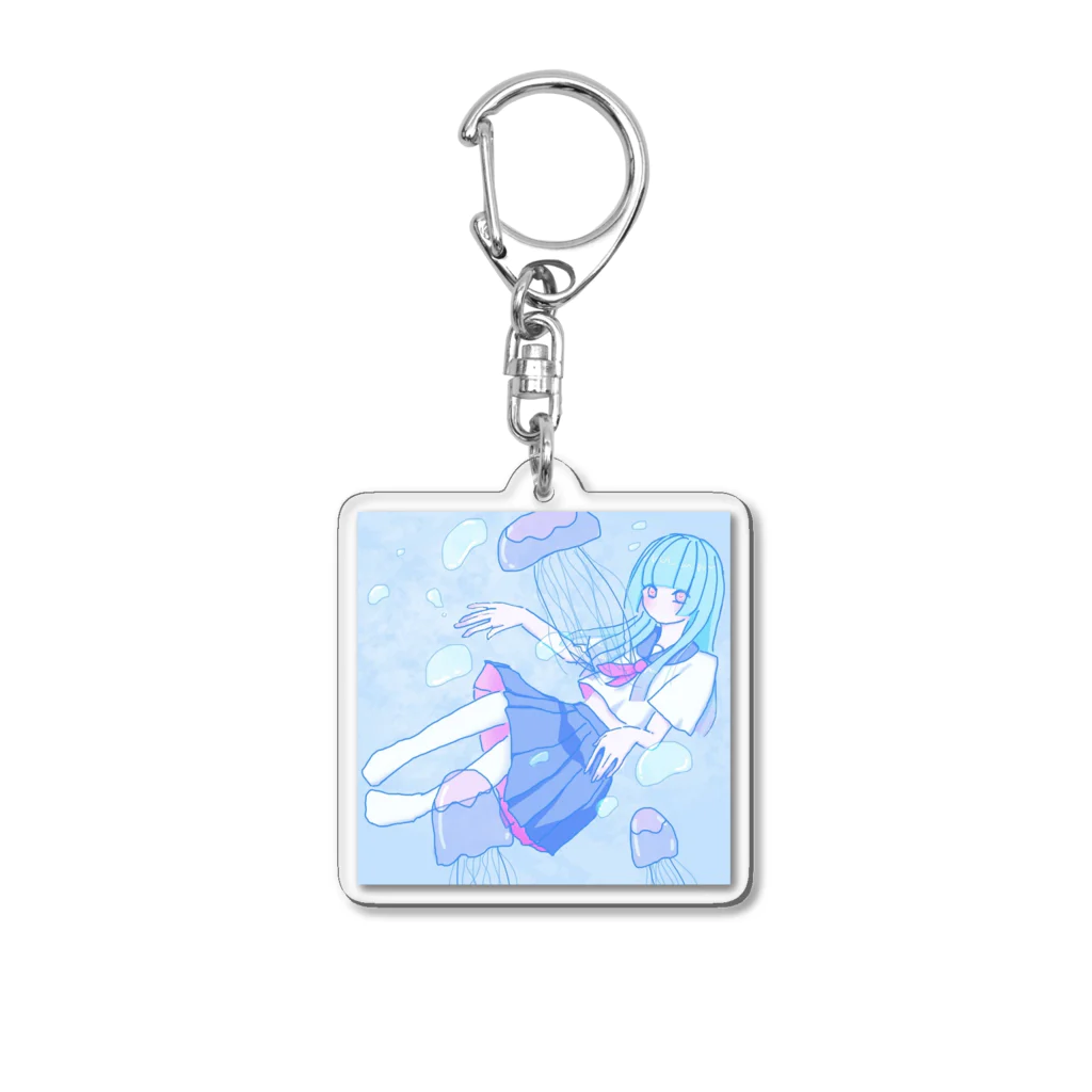 るぅちゃんのクラゲ姫 Acrylic Key Chain