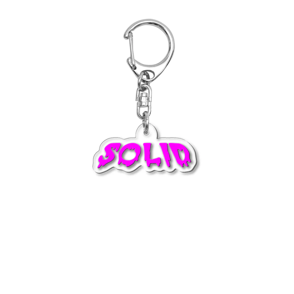 SOLIDのSOLIDキーホルダー Acrylic Key Chain