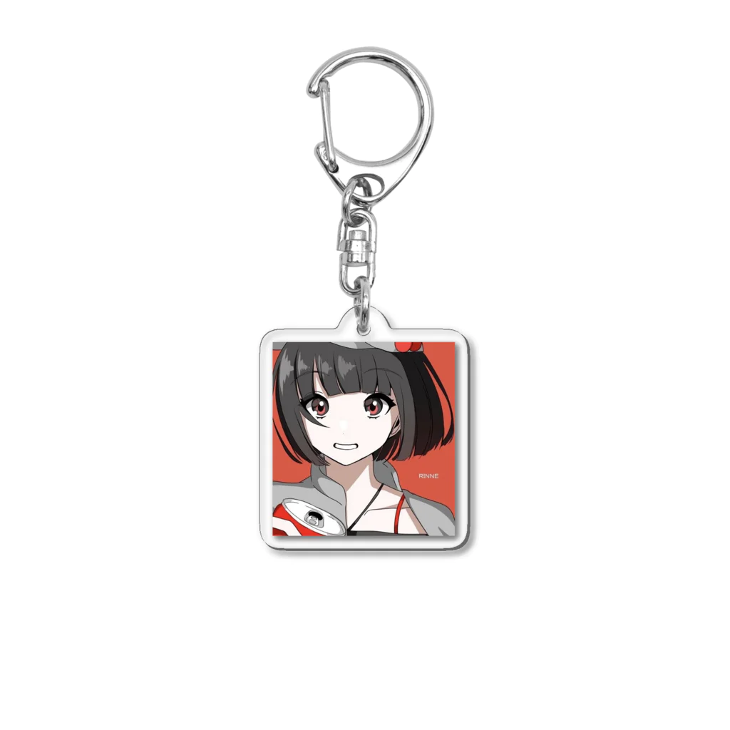 ぽん太郎。@ポーズ強化週間(？)のRINNE Acrylic Key Chain