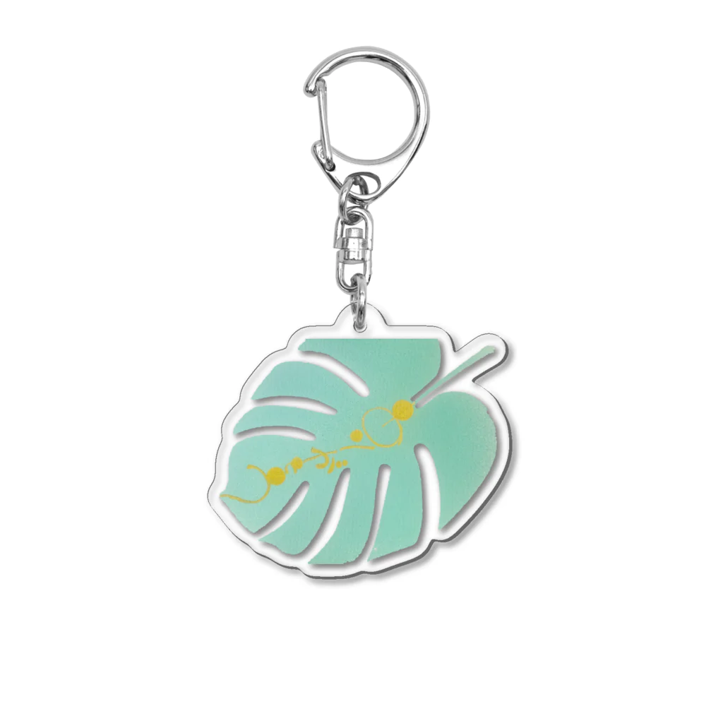 開運ことはの森のしらべ・葉 Acrylic Key Chain