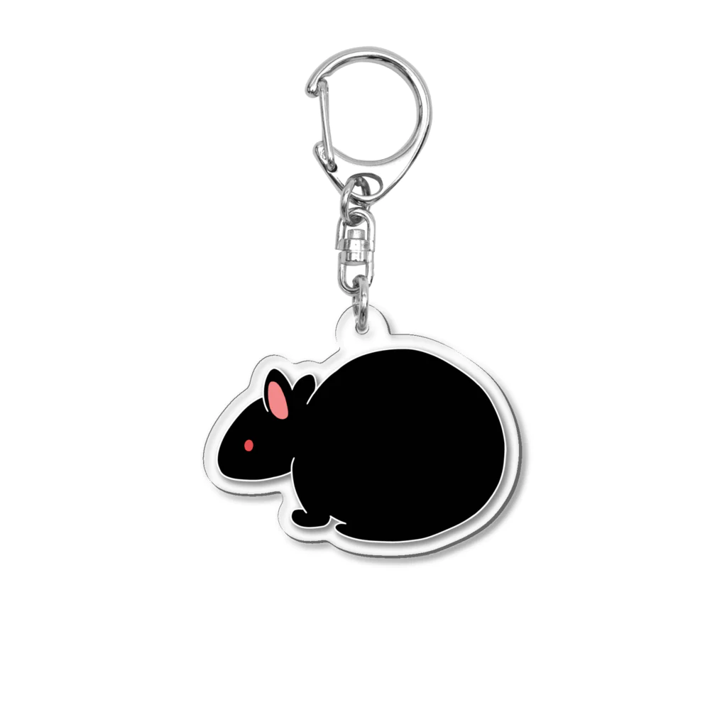 AMAMINのアマミノクロウサギ Acrylic Key Chain