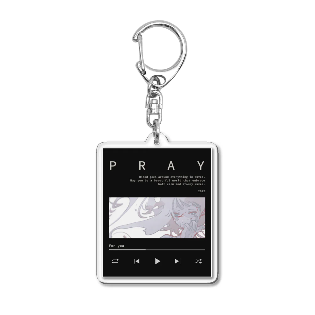 遥゛こなたのPray アクリルキーホルダー