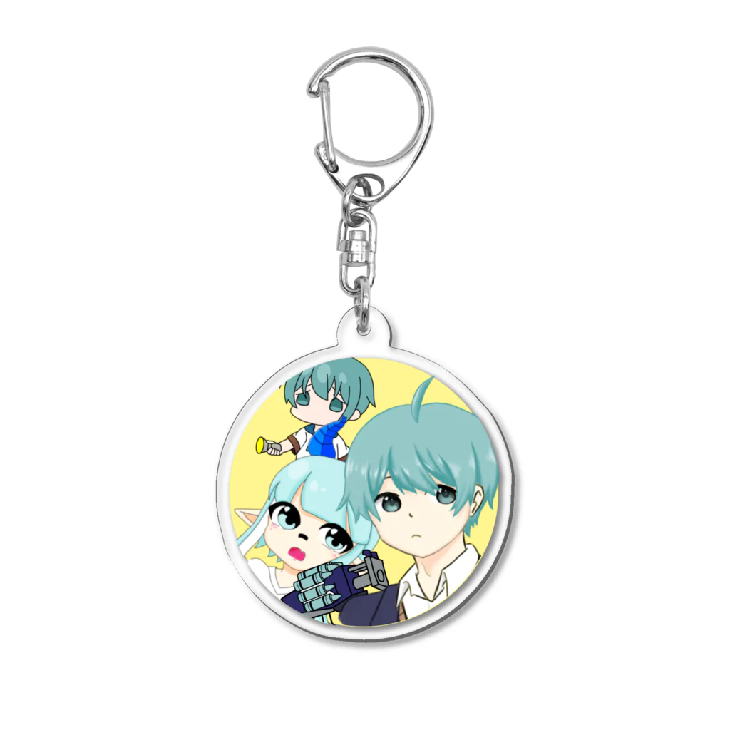 キャラメリゼのりゅうくんアクリルキーホルダー Acrylic Key Chain