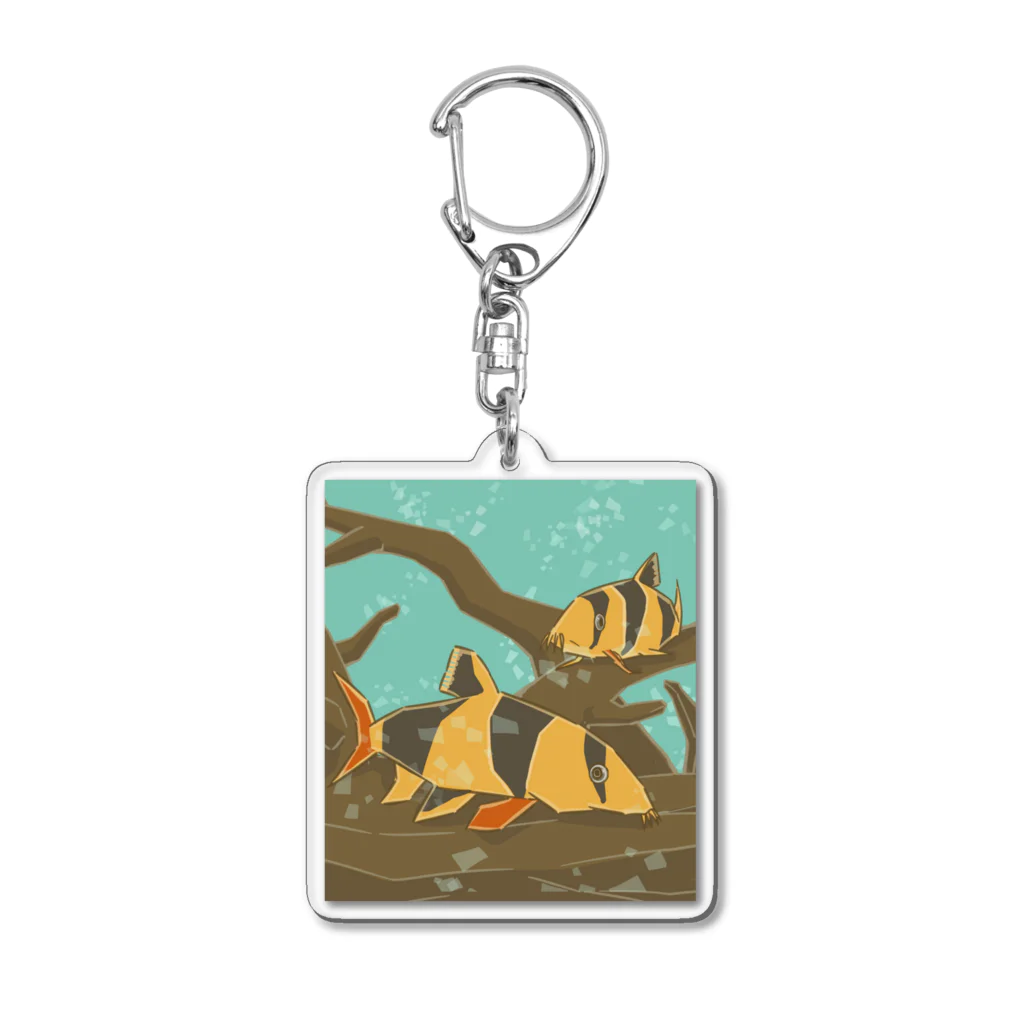 ビィチGYOGYOのクラウンローチ　B01 Acrylic Key Chain