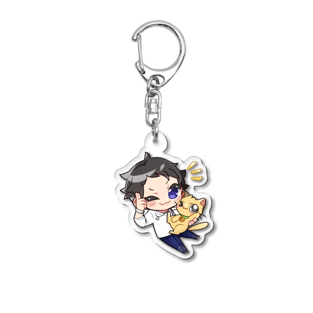 NynHKのちびにゃん2 Acrylic Key Chain