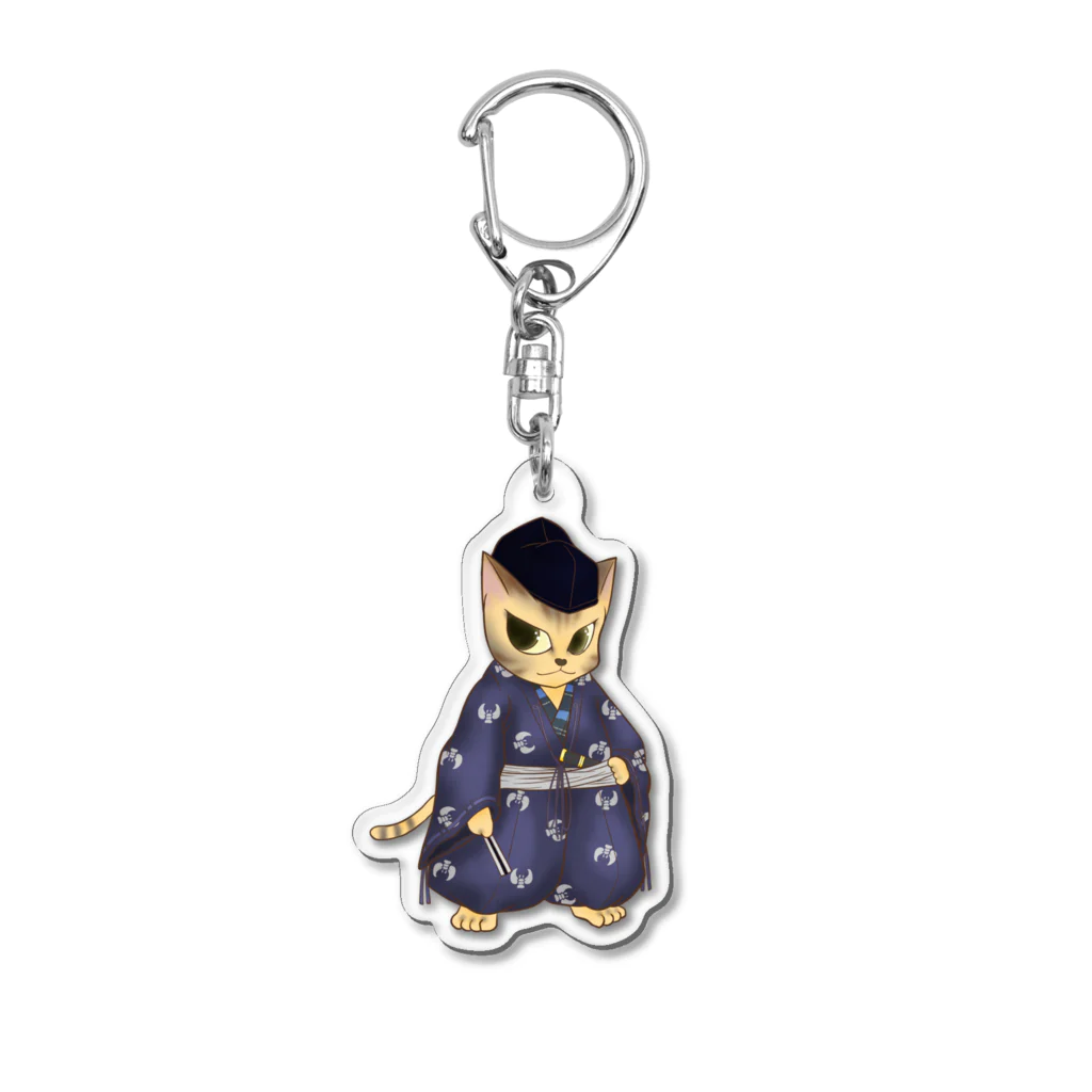 ねこや久鶻堂の鎌倉殿の13猫＋ : 三浦義村 Acrylic Key Chain