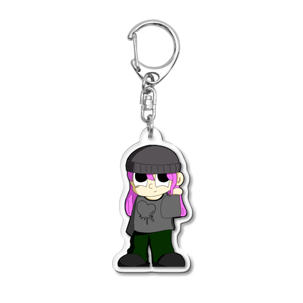 Rchanの女の子 Acrylic Key Chain