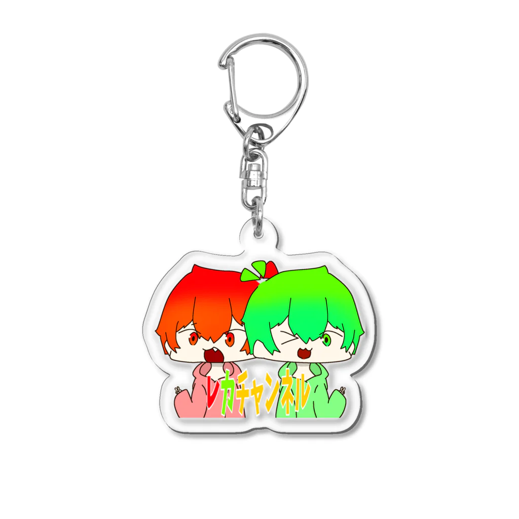 レカチャンネルのレカアクキー Acrylic Key Chain