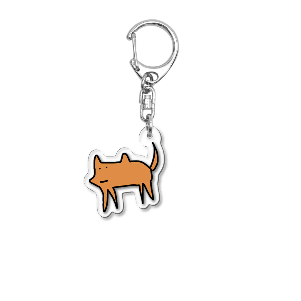 森モラルの犬 Acrylic Key Chain