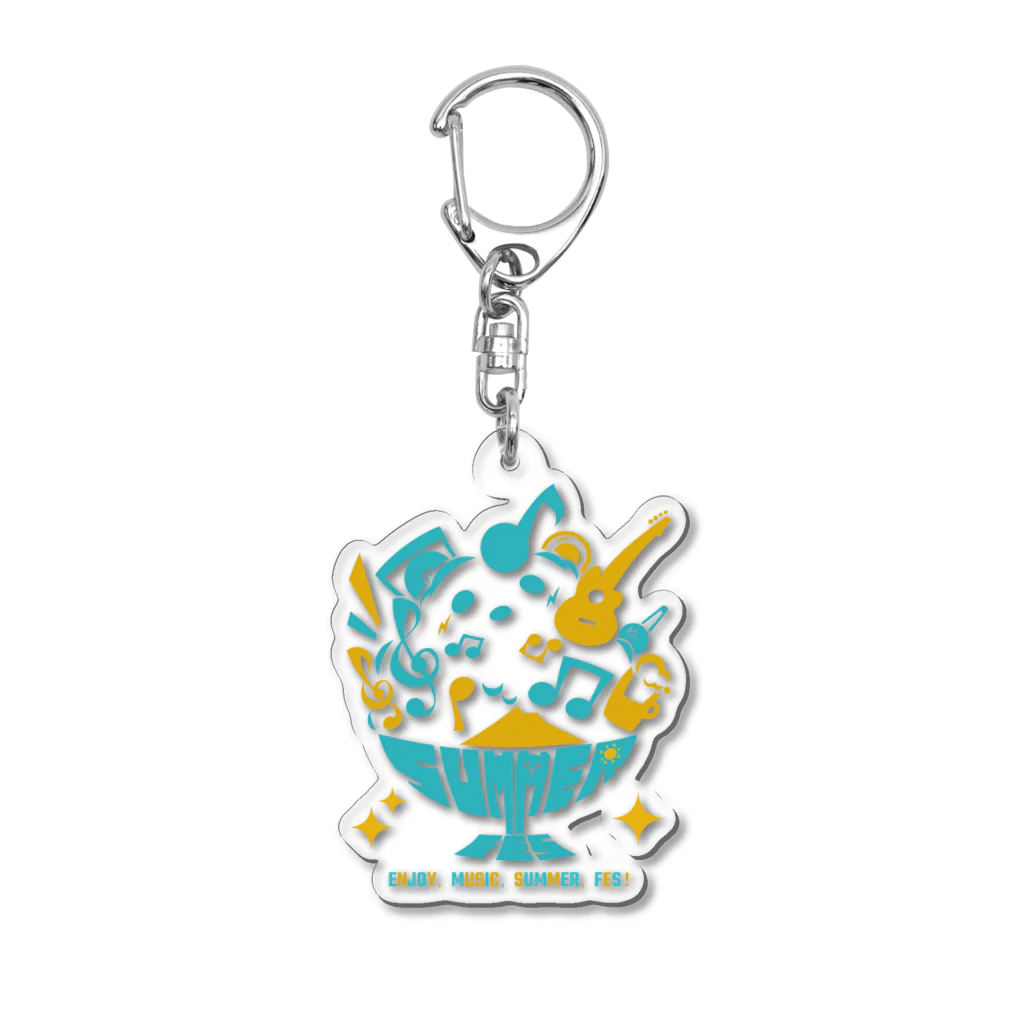 くぶき屋のしろくまサマーフェス！ Acrylic Key Chain