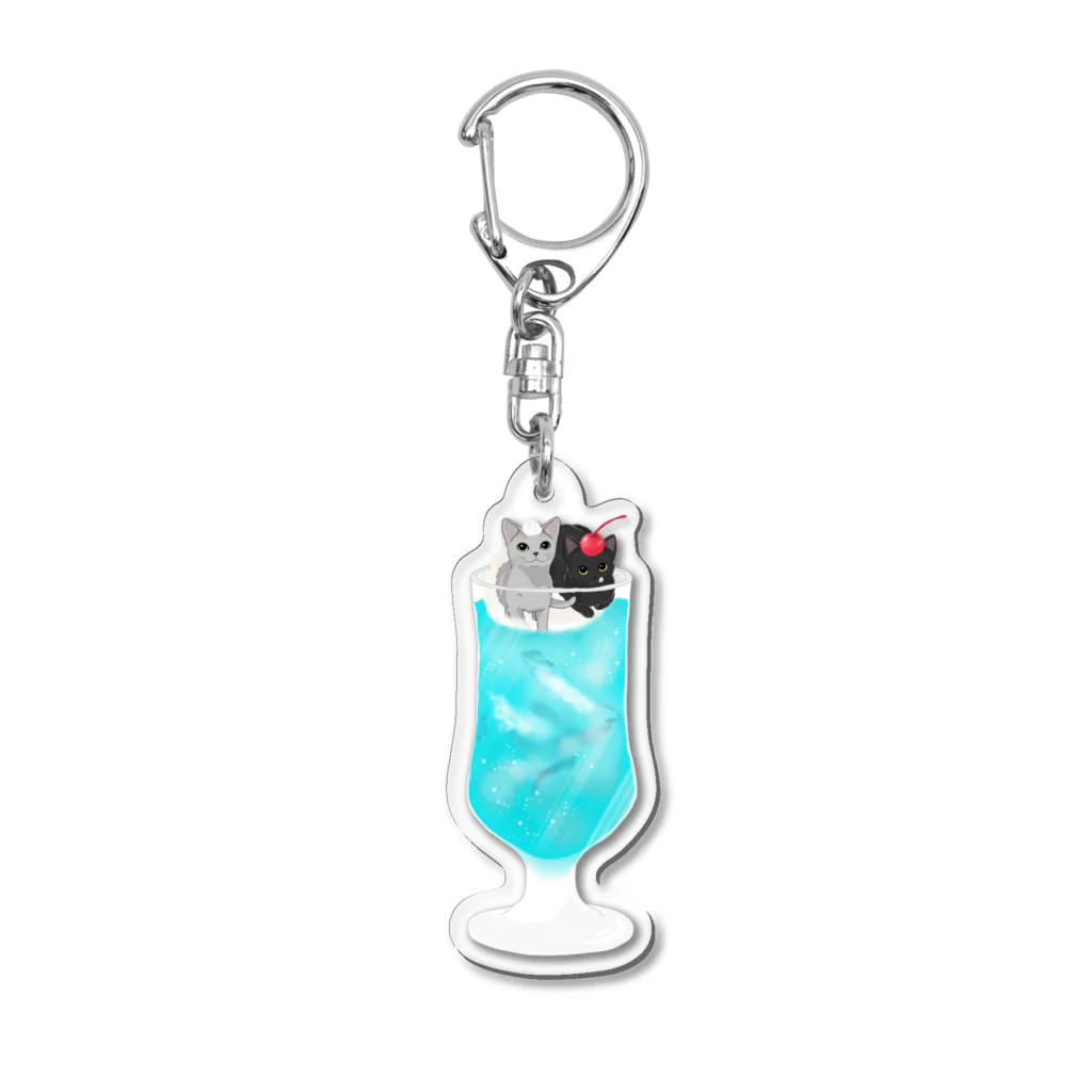 Letiのオスアメソーダ Acrylic Key Chain