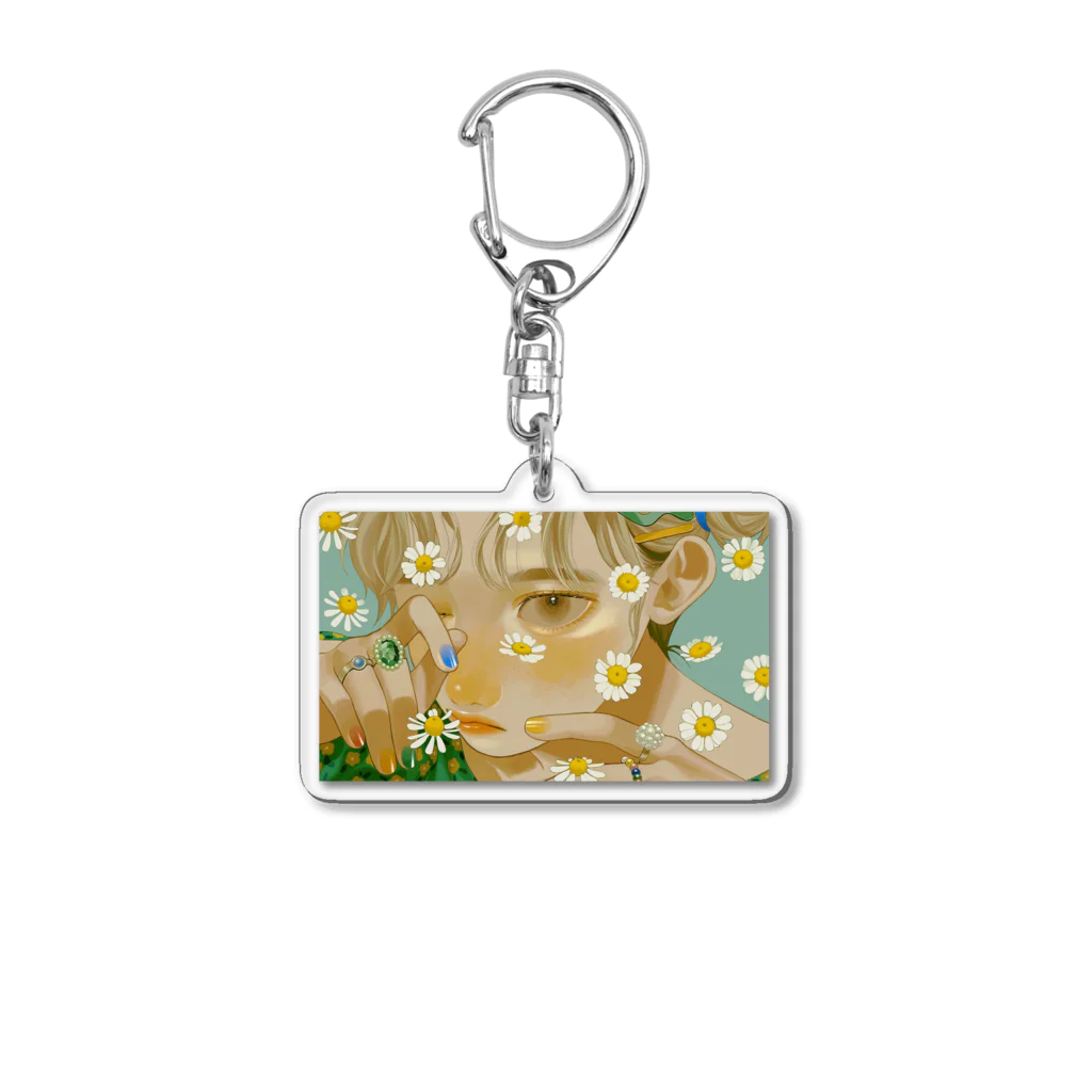 おとのPOP Acrylic Key Chain