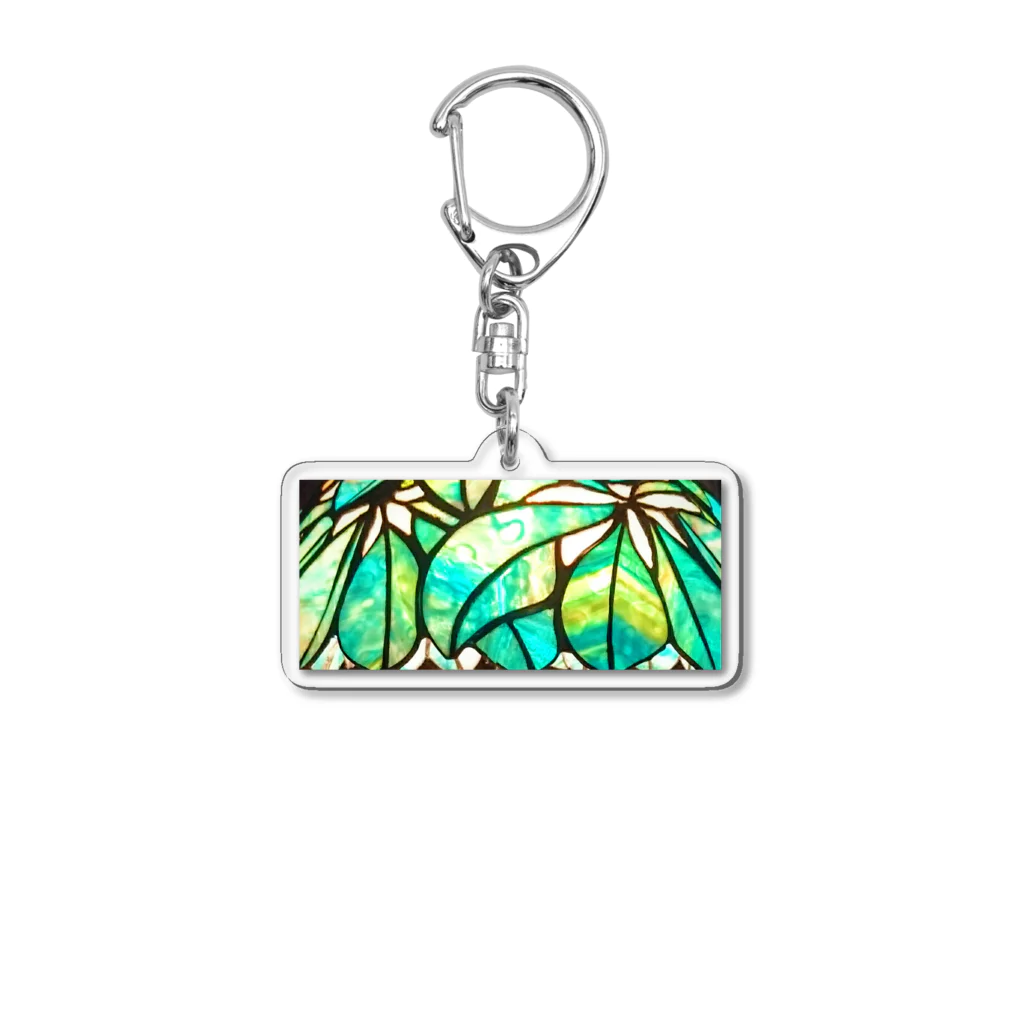 かんてらんたんのステンドグラス_チェスナット Acrylic Key Chain