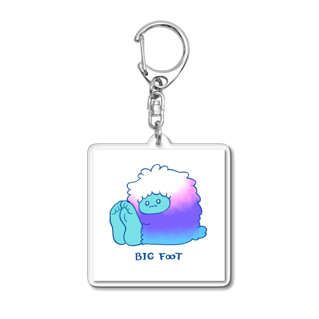 きょ✿˘︶˘✿ .｡.:* ♬*゜の寒いよぅ Acrylic Key Chain