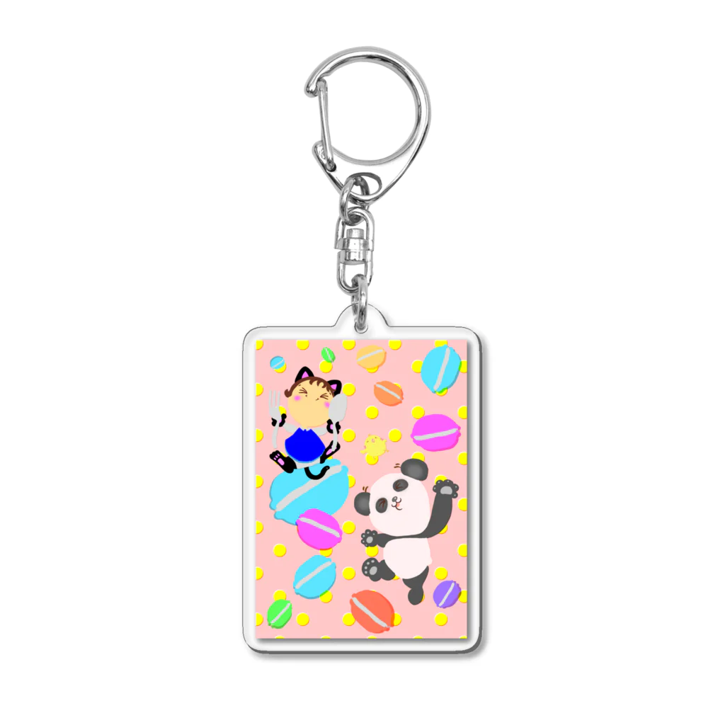 kayoko-Aのくらむぼんちゃんとぞうさん Acrylic Key Chain