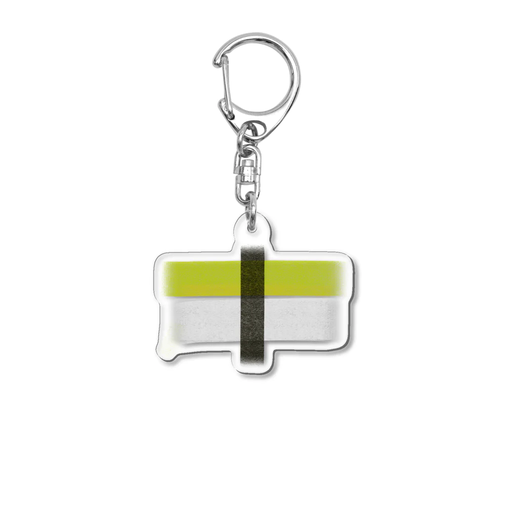 すごくふといあしのたまご Acrylic Key Chain