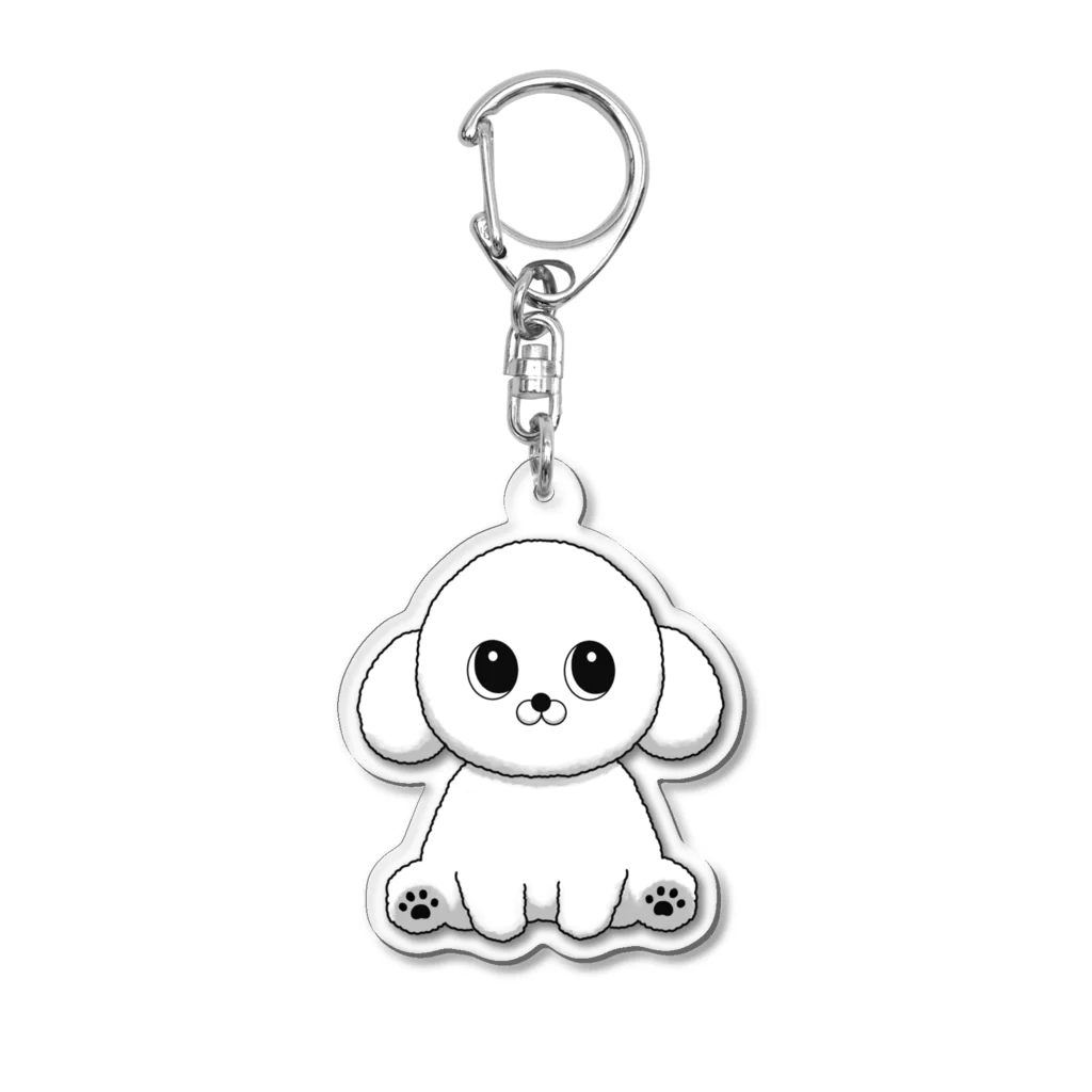 犬の歯磨き屋さん公式グッズ❗️のTATAといっしょ！ Acrylic Key Chain