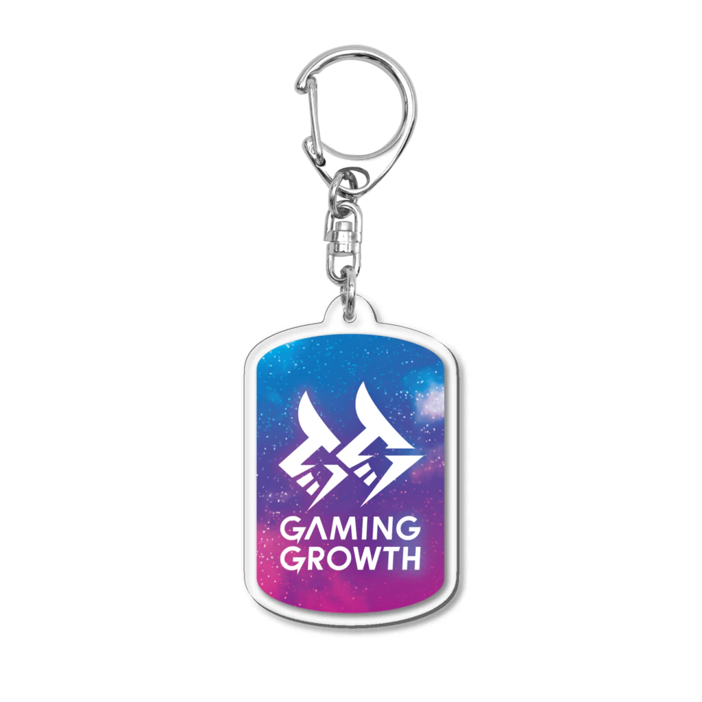 土屋李央のGaming BASE 番組グッズSHOPのGaming Growth アクリルキーホルダー（space  ver） Acrylic Key Chain