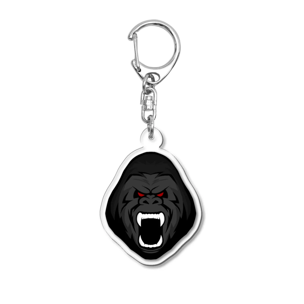 だいなそーらんどのマスロゴゴゴゴリラ Acrylic Key Chain